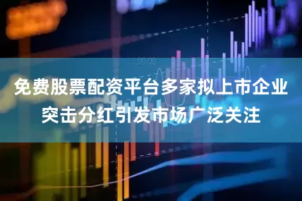 免费股票配资平台多家拟上市企业突击分红引发市场广泛关注